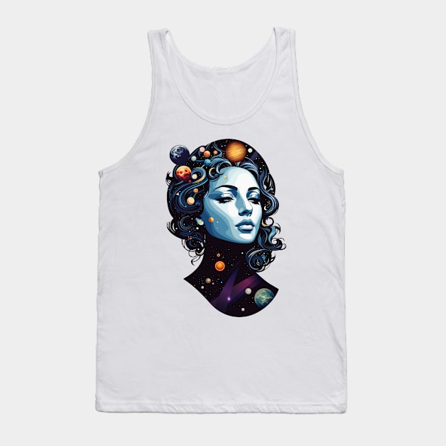 Universe. Fantasy. Space. Tank Top by art object